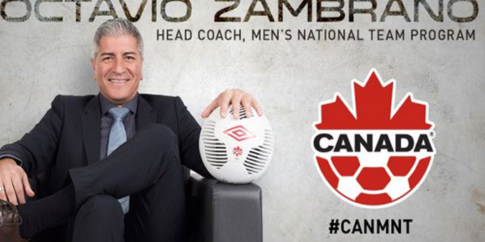 Octavio Zambrano designado nuevo entrenador de Canadá