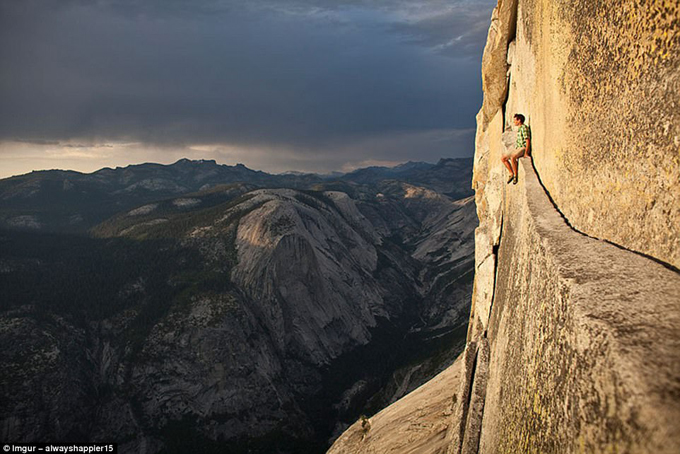 ¿Miedo a las alturas? Estos arriesgados aventureros demuestran lo contrario
