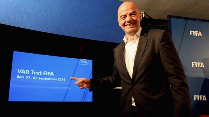 Copa Mundial de la FIFA Rusia 2018 contará con asistentes de video
