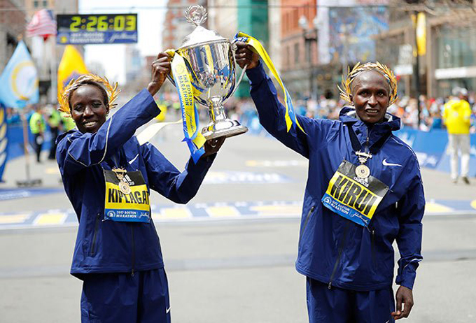 Conoce quiénes conquistaron el Maratón de Boston 2017