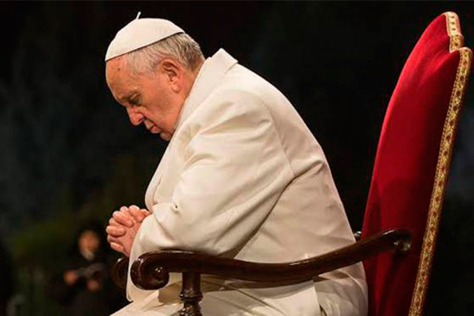 Papa Francisco pidió rechazar todo tipo de violencia en Venezuela