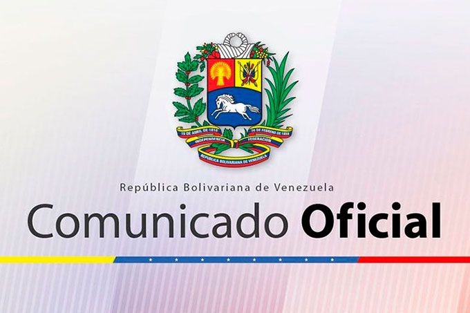 comunicado Venezuela