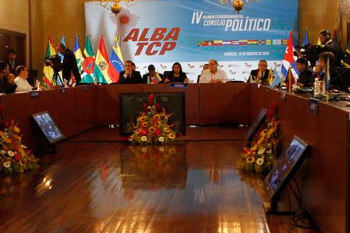 Consejo Político del Alba-TCP rechazó postura de la OEA sobre Venezuela