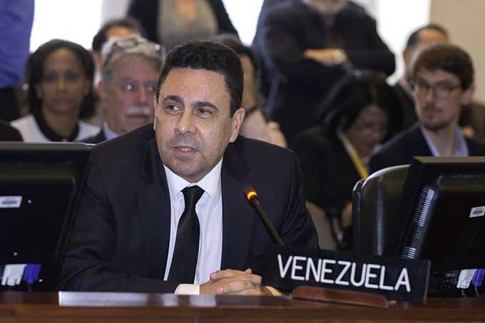 Moncada aseguró que Venezuela nunca aceptará «tutelaje» de ningún organismo