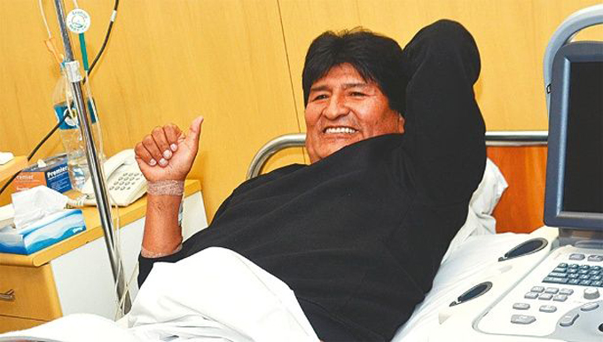Evo Morales regresará a Bolivia tras operación en Cuba