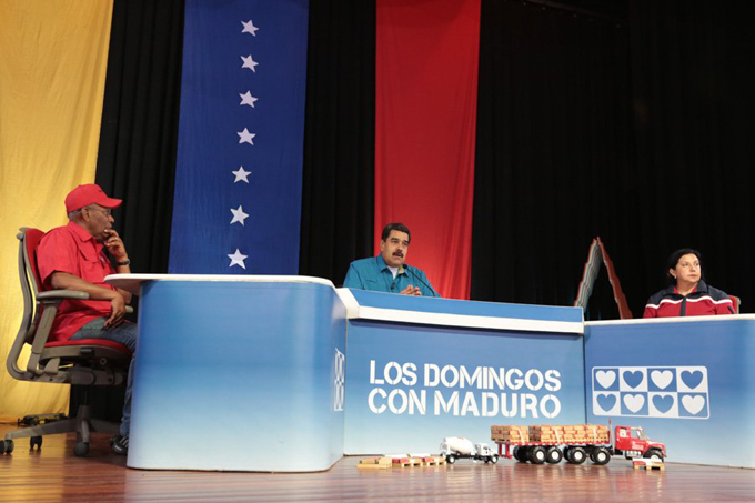 Maduro anunció aumento de salario, pensiones y bono de alimentación