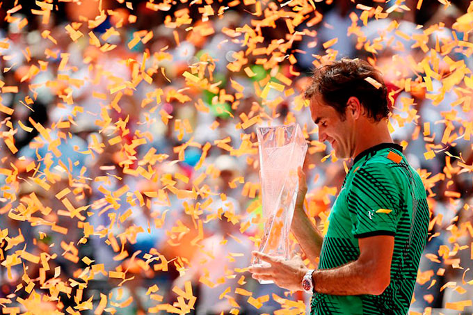 Roger Federer ganó la final soñada del Masters 1.000 de Miami