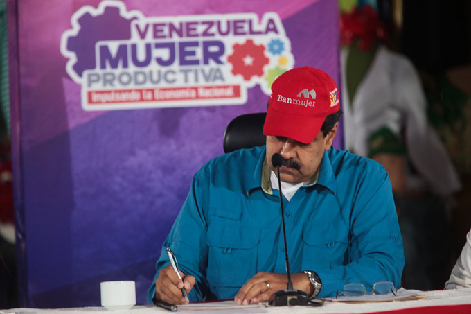 Presidente Maduro inauguró la unidad de violencia contra la mujer
