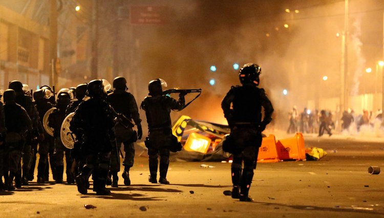 ONU y CIDH mostraron preocupación por la represión en Brasil