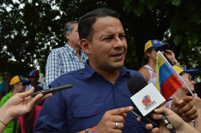 Concejal Gustavo Mercado rechazó actos violentos en Naguanagua