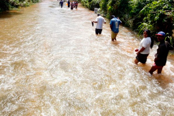 ¡Alarmante! Ofrecen cifra de fallecidos ante inundaciones en Sri Lanka