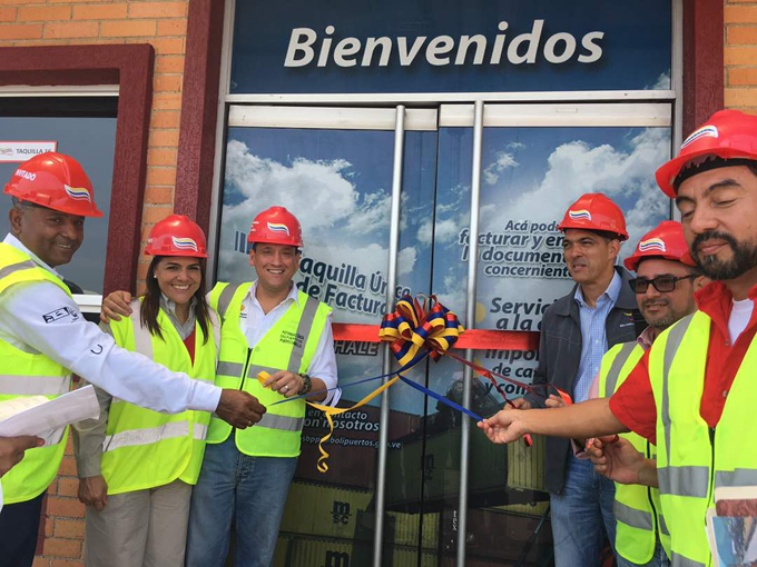 Bolipuertos inaugura Taquilla Única de Facturación en el Puerto de Puerto Cabello