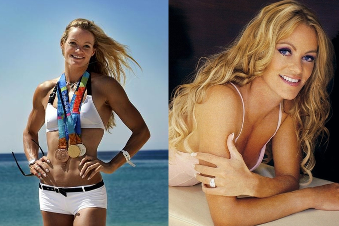 ¡OMG! Exmedallista olímpica se desnudó para un reality show (+fotos)