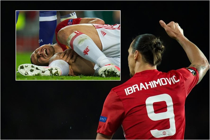 Ibrahimovic enfrentó al bisturí: sepa cuánto tiempo estará fuera