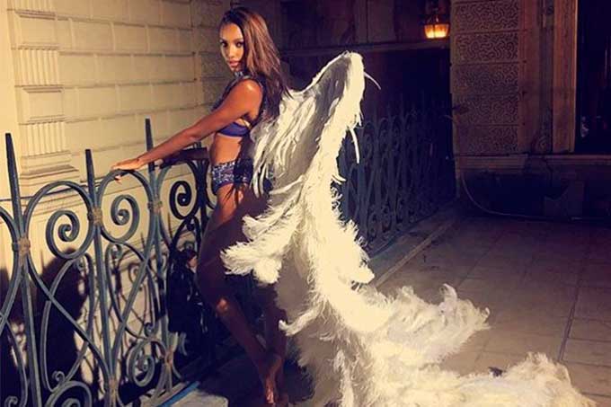En fotos: ¡Sublime! Así lució lencería este angelito de Victoria’s Secret