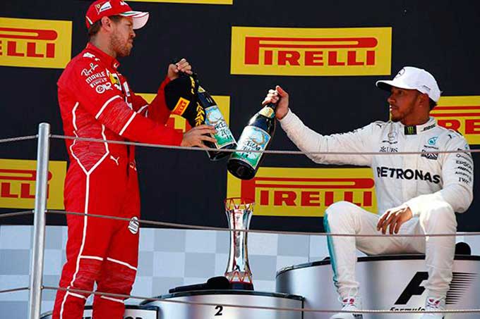 ¡Afable rivalidad! Hamilton y Vettel encaran otro duelo en Mónaco