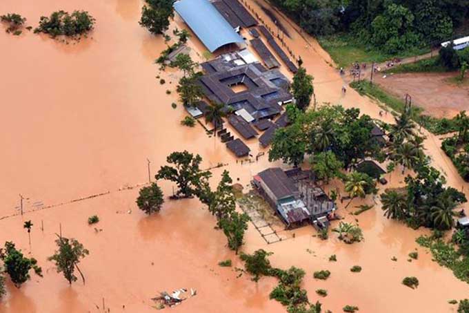 Inundaciones en Sri Lanka dejó saldo fatal y centenares de desaparecidos