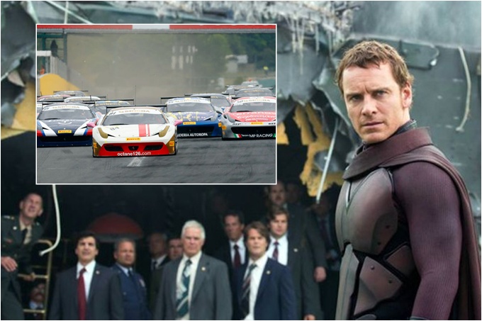 ¡De Hollywood a las pistas! Actor de X-Men piloteará un Ferrari