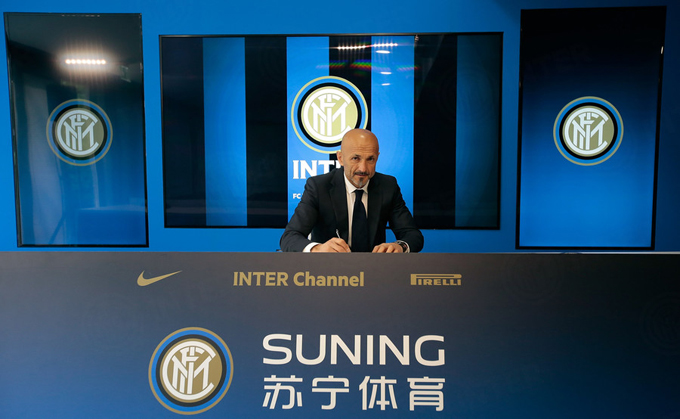 Luciano Spalletti presentado como nuevo DT del Inter de Milán