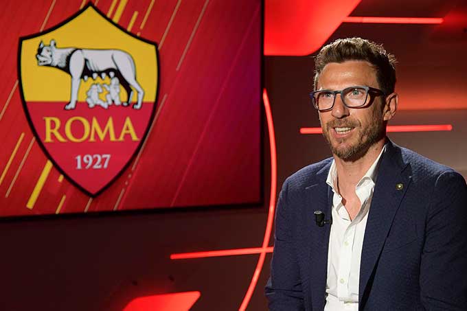 Eusebio Di Francesco nuevo técnico de la Roma por dos temporadas
