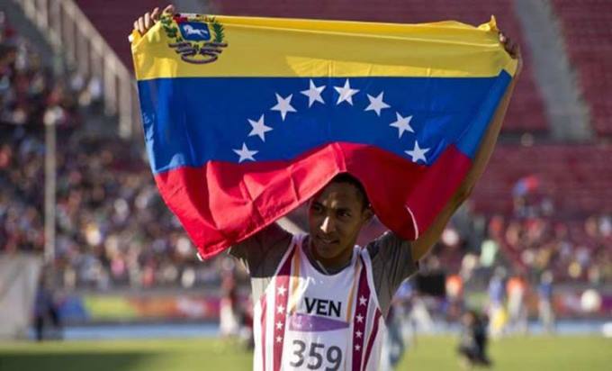 Eure Yánez consiguió la de oro en el  Sudamericano de Atletismo