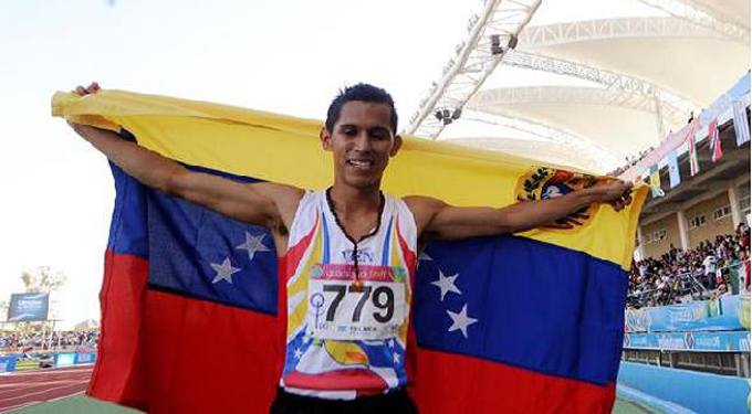 Atleta venezolano José Peña ganó medalla de oro en Paraguay
