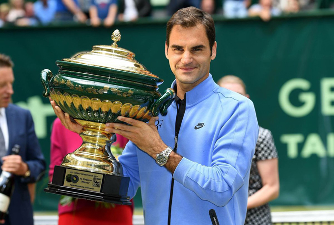 ¡Lo volvió hacer! Roger Federer consiguió su noveno título en Halle