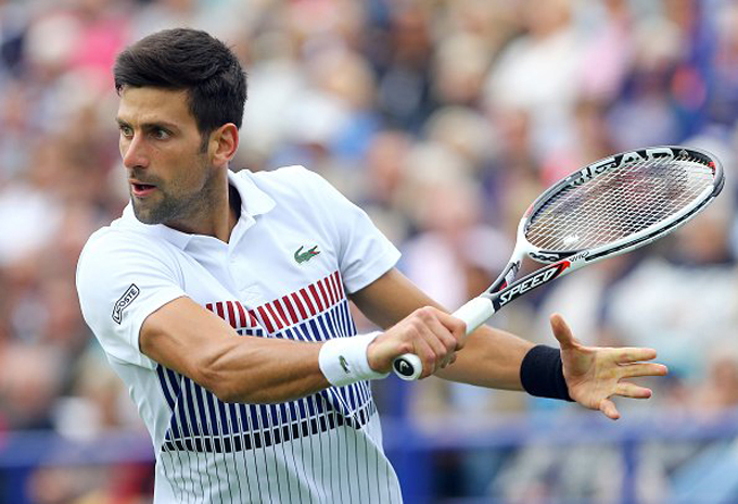 Novak Djokovic alcanzó las semifinales del Torneo de Eastbourne