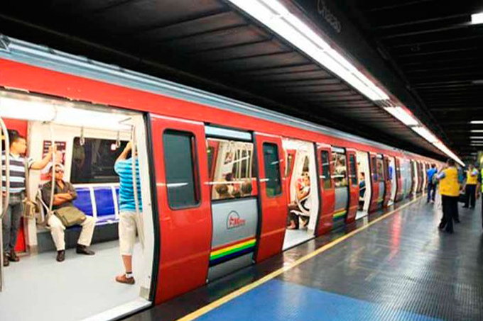 Cuatro estaciones del Metro de Caracas no prestarán servicio este lunes