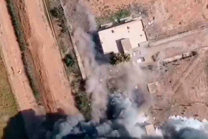 ¡Impactante! Dron captó explosión de coche bomba en Siria (+video)