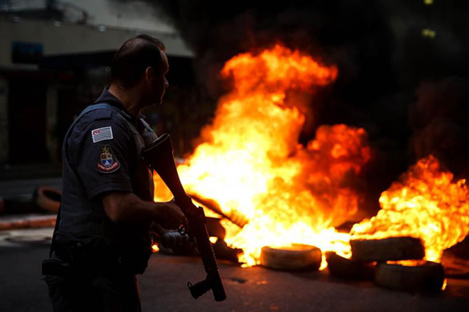 Así amaneció Brasil tras protestas contra reformas de Temer (+fotos)