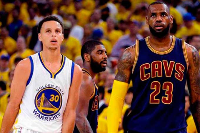 Cavaliers y Warriors protagonizarán final de infarto en la NBA