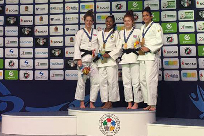 Estas judocas venezolanas ganaron bronce en Grand Prix de México