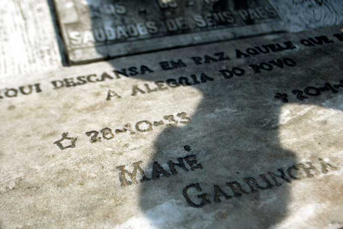 ¡Insólito! Restos del astro brasileño Mané Garrincha desaparecieron
