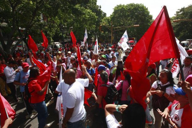 Chavistas marcharán hasta el Palacio de Miraflores en apoyo a la ANC