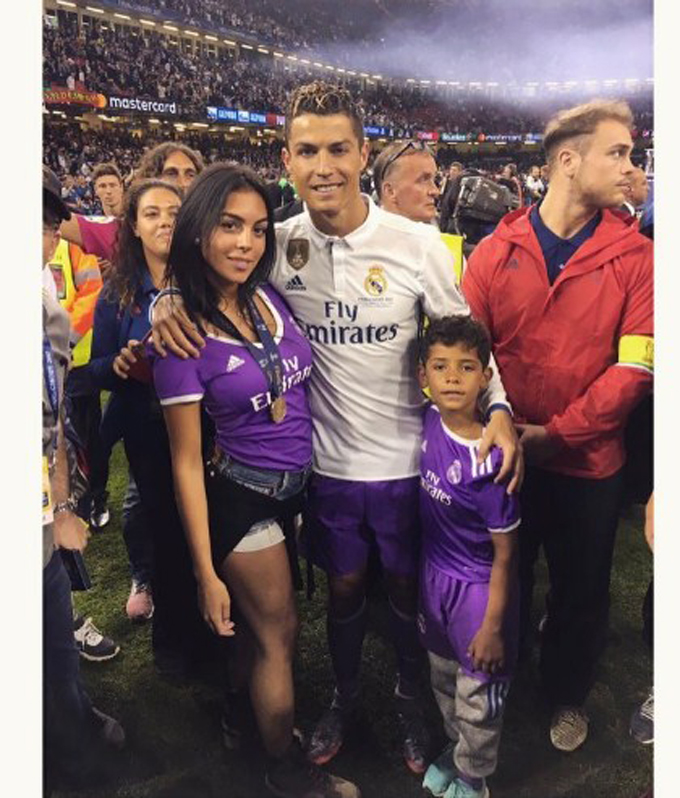 La imagen: ¡Ufff! Así calentó las redes sociales la novia de Cristiano Ronaldo