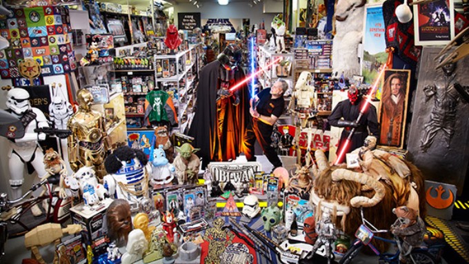 Robaron más de 100 objetos en un museo de Star Wars