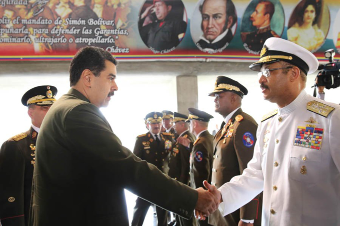 Maduro lideró acto de transmisión de mando de la FANB (+fotos)
