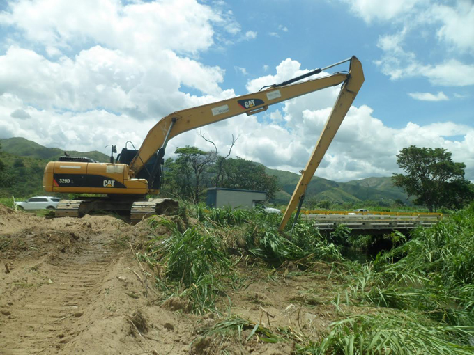 Inició en Aragua plan de mantenimiento de quebradas, diques, ríos y canales