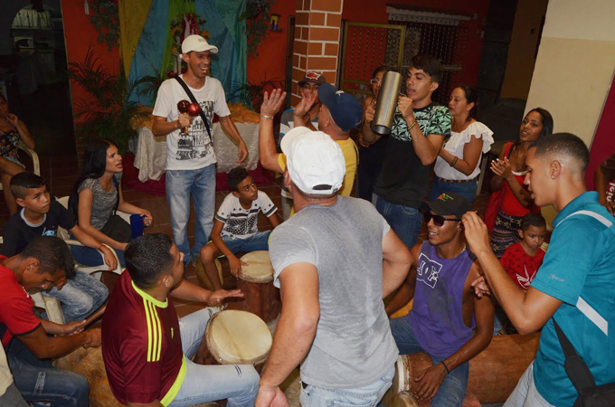 Guacareños honraron a San Juan Bautista al son de tambores y cantos