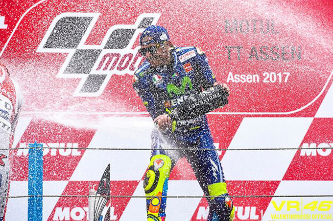 Moto GP: italiano Valentino Rossi ganó el Gran Premio de Holanda