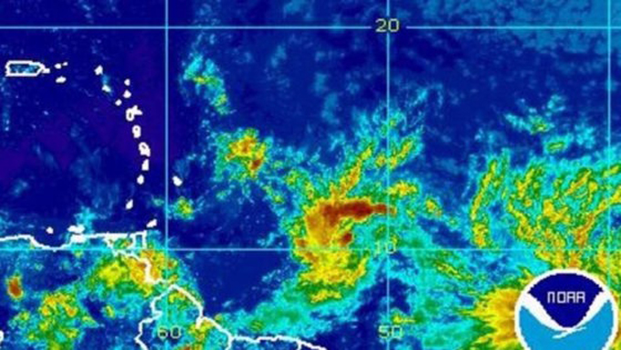 Tormenta tropical «Don» se acerca a las costas venezolanas