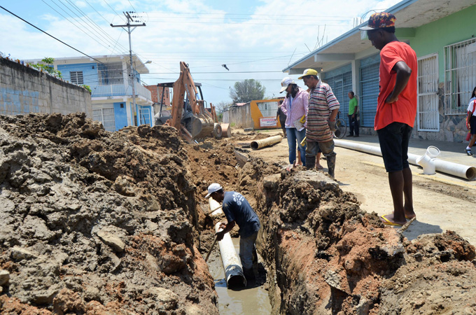 En Guacara siguen labores de rehabilitación integral en sistemas de aguas