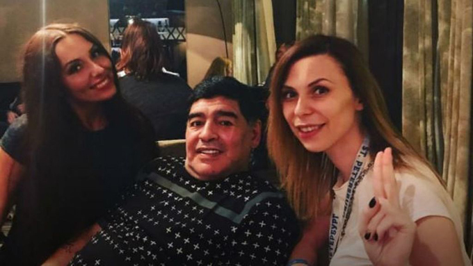 Diego Armando Maradona fue acusado de violación en Rusia