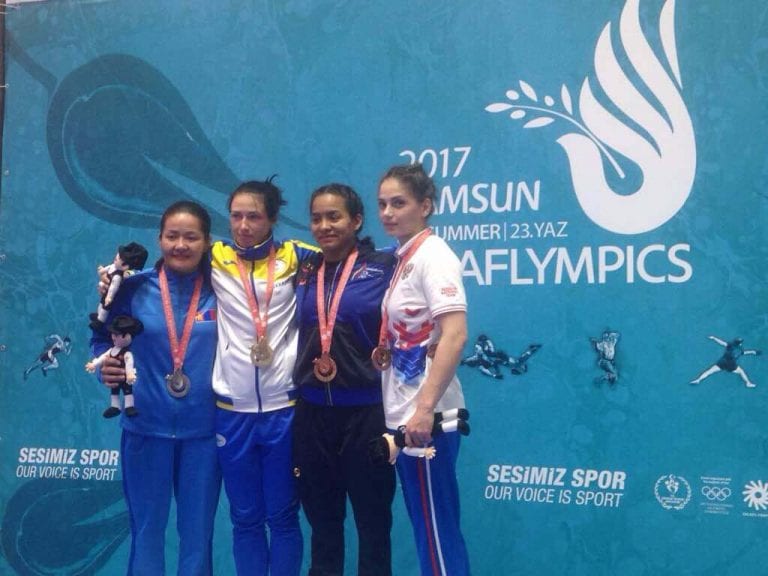 Judoca Mayerlyn Barreto conquistó el bronce en los Juegos Sordolímpicos 2017