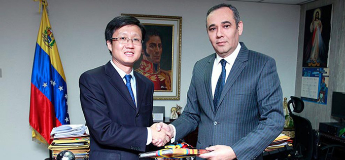 Presidente del TSJ se reunió con representante diplomático de China