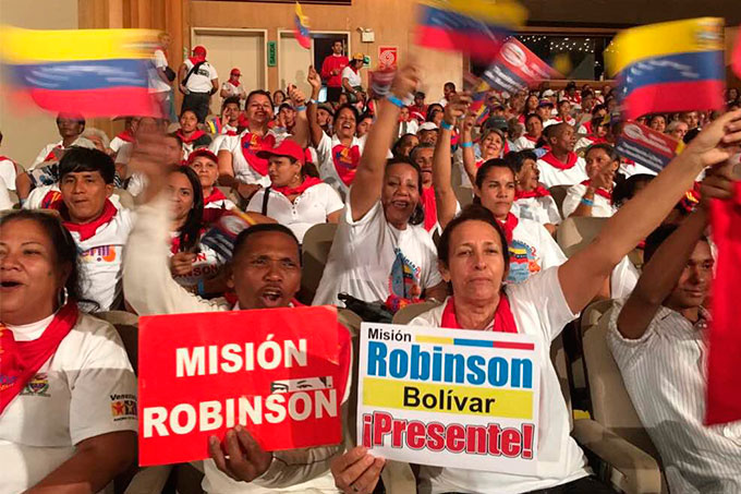Aniversario de la Misión Robinson 