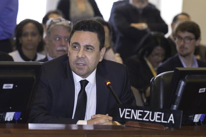 Moncada en la OEA denunció «grotesca violación» contra Venezuela