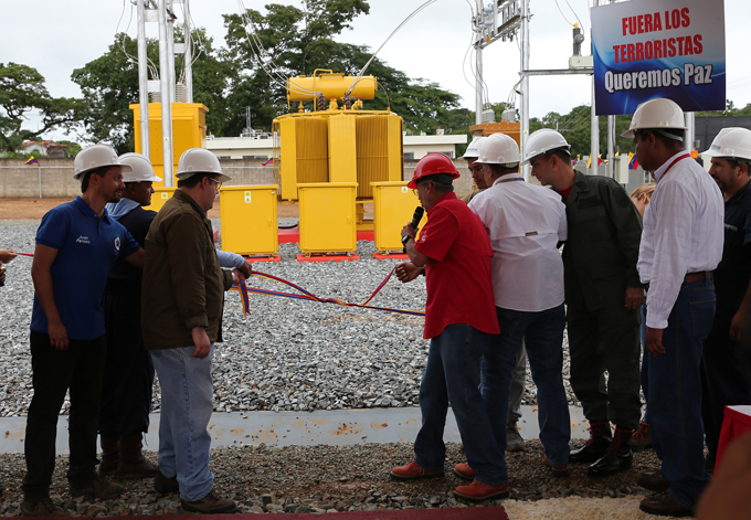 Nueva subestación eléctrica “Hugo Chávez” beneficia a 14 mil familias de Libertador