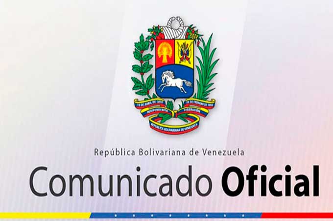 Comunicado: Venezuela rechazó hechos irregulares en frontera con Colombia